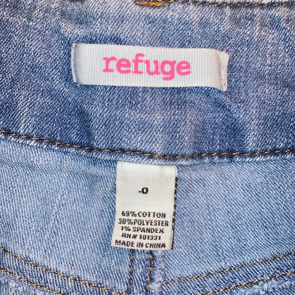 Refuge blue high waisted cutoff jean shorts